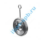 Клапан обратный сталь 1/створ CB5440 Ду 40 Ру16 межфл оцинкован тарелка сталь